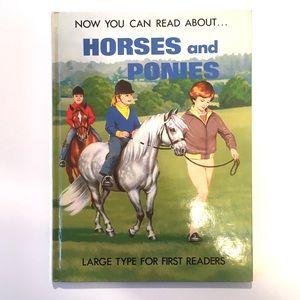 Horses and Ponies Vintage Children’s Book
